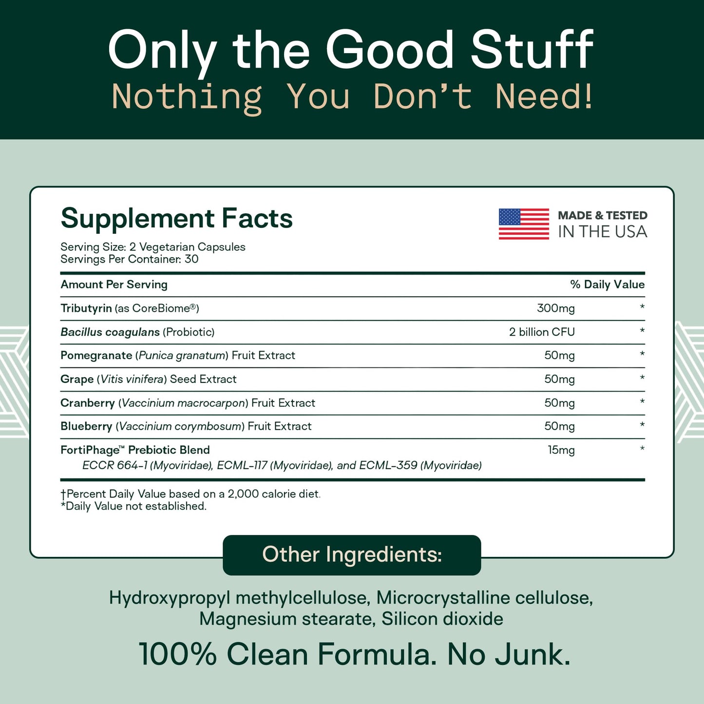 Adapt Naturals 4-in-1 Biome Protect Prebiotics, Probiotics, Postbiotics | & Polyphenols Supplement for Microbiome - Supports Immune & Gut Health, & Mental Clarity for Women & Men - 30 Day Supply