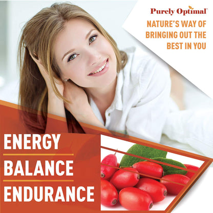 Purely Optimal Premium Berberine Supplement - 1200mg Berberine HCl, Non-GMO