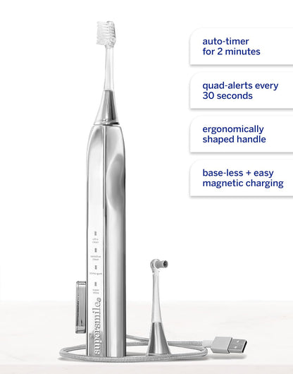 Supersmile Zina45 Sonic Pulse Toothbrush, Rechargeable Electric