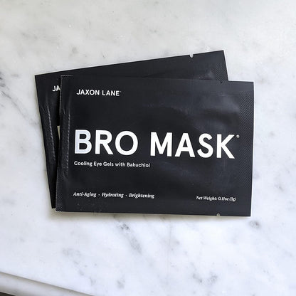 BRO MASK Under Eye Gel Pads: Cooling Eye Patches for Dark Circles and Puffiness
