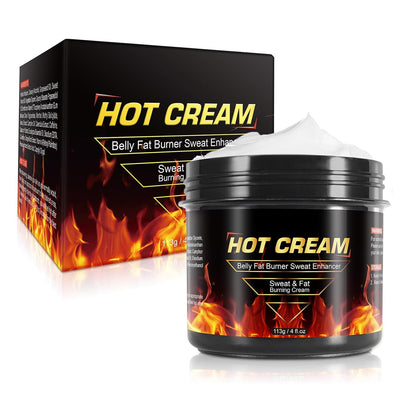 Sweat Cream for Skin, Natural Workout Enhaner Promotes Circulation for Targeted Areas, Support Muscle Warm-up & Skin Tightening, Enhance Exercise Effectiveness, Hot Swaet Cream for Women & Men