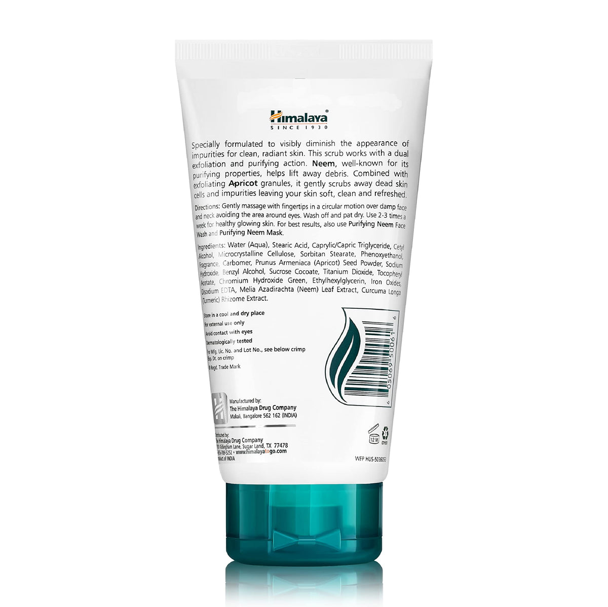 Himalaya Gentle Exfoliating Apricot Face Scrub for Deep Cleansing, 150 ml