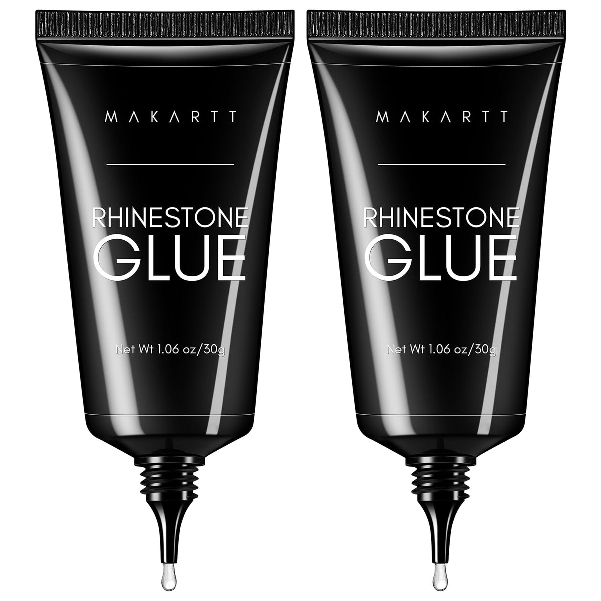 Makartt Nail Rhinestone Glue for Nails 60ML Gel Nail Glue for Rhinestones Gems Super