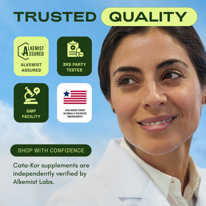 Cata-Kor NMN Supplement Alternative – Liposomal NAD+ Supplement - NAD CORE 30-Day Supply 60 Capsules