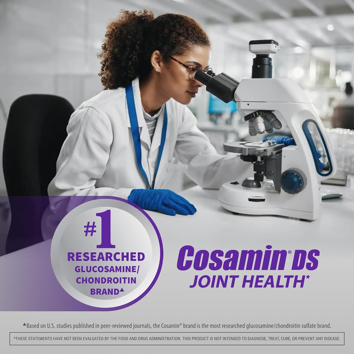 Nutramax Cosamin DS Joint Supplement, Glucosamine Chondroitin, 210 Capsules | Clinically Proven in Published Studies, Trademarked Glucosamine and Chondroitin for Joint Support, Third Party Tested