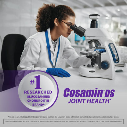 Nutramax Cosamin DS Joint Supplement, Glucosamine Chondroitin, 210 Capsules | Clinically Proven in Published Studies, Trademarked Glucosamine and Chondroitin for Joint Support, Third Party Tested