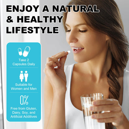 14-in-1 Gut Health with Probiotics, Prebiotics, Postbiotics & Digestive Enzymes for Women & Men, 60 Billion CFU Probiotics for Digestion, Strong Immunity, Skin, Complete Gut Health (120 Capsules)