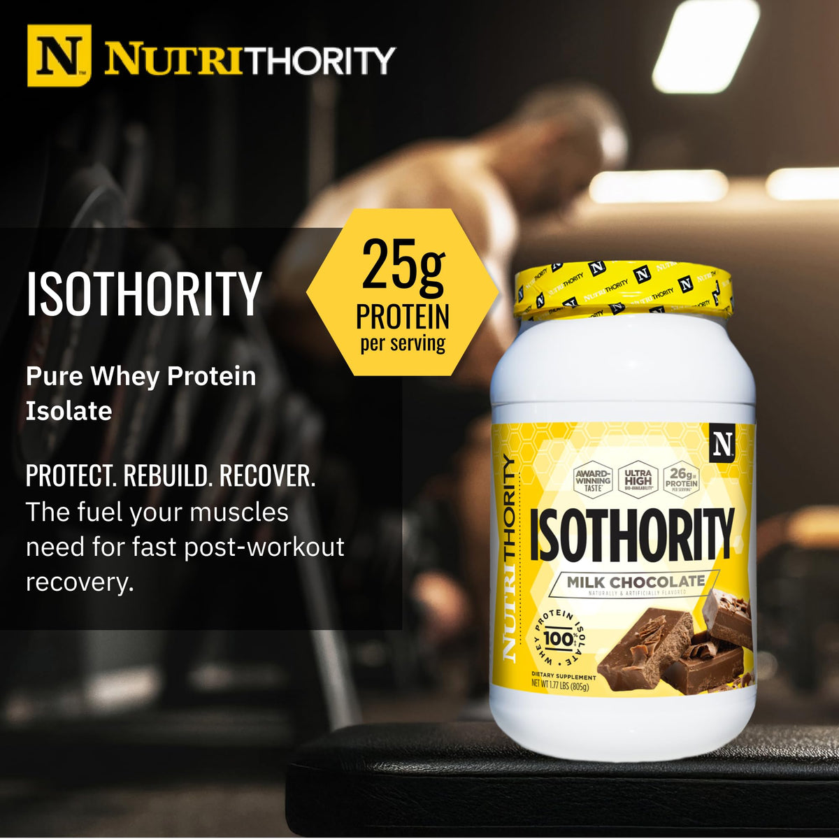 Nutrithority - Isothority (Caramel Coconut Cookie) (25 Servings)