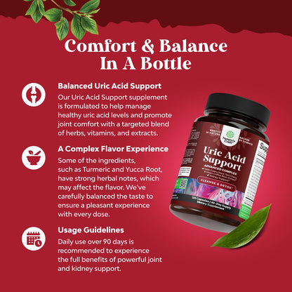Green Coffee Bean Extract for Uric Acid Cleanse & Detox - Green Coffee Beans with Turmeric, Tart Cherry & Celery Seed for Adults - Uric Acid Flush for Antioxidant Support - Kidney Cleanser - 120 Ct