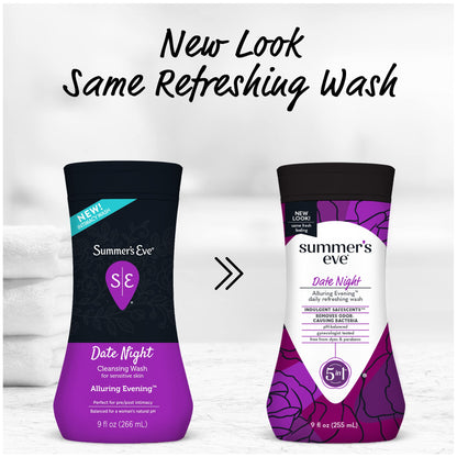 Summer’s Eve Date Night Alluring Evening Refreshing Daily All Over Feminine Body Wash