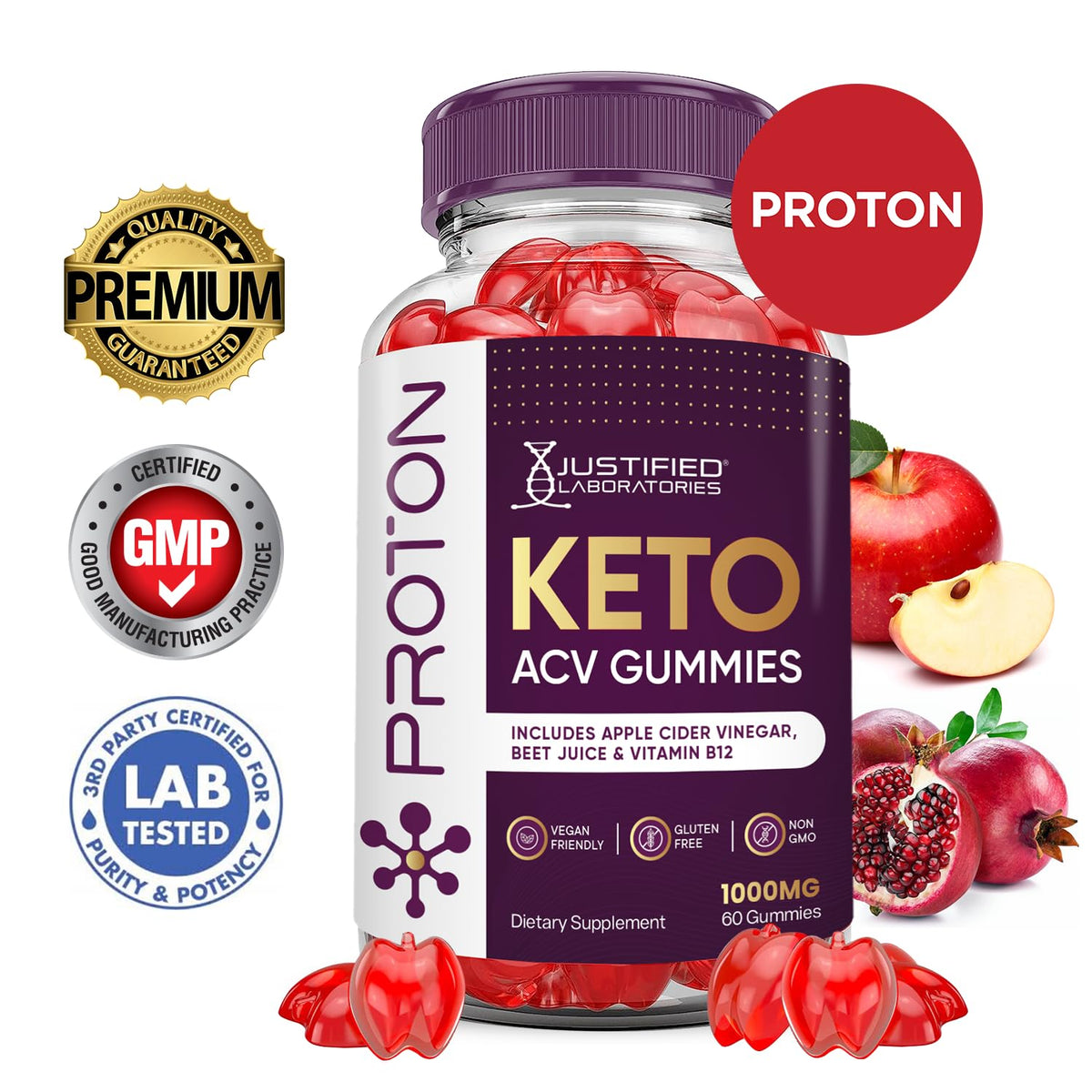 Proton Protein Keto ACV Gummies Advanced Formula 1000MG Proton Keto Gummies
