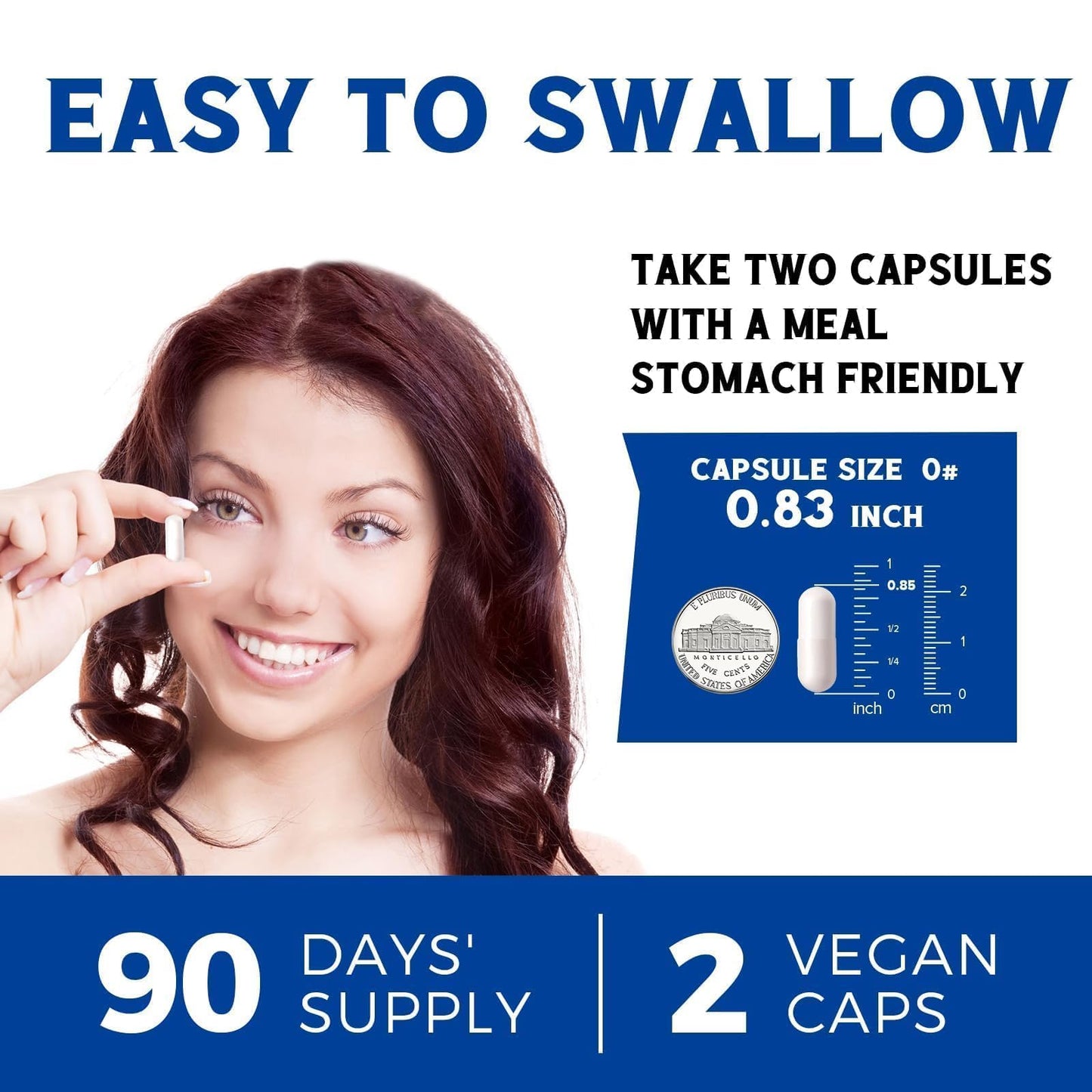 Vitalibre 10 in 1 Magnesium Complex, 420mg Elemental Magnesium 120 Capsules | Ultra Strength, Max Absorption | Chelated Magnesium Supplement for Women Men Nerves, Bone & Heart Health | Non-GMO
