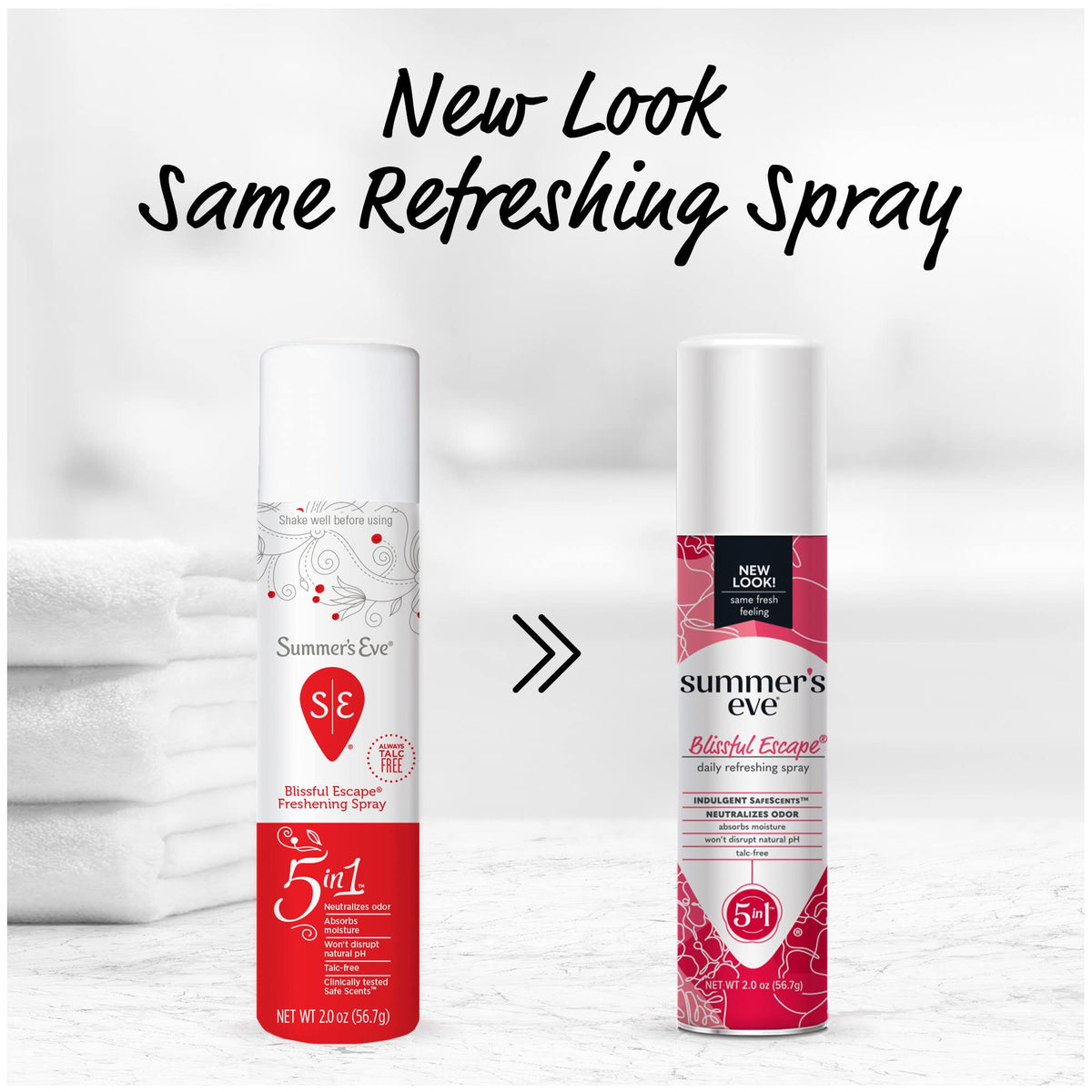 Summer's Eve Blissful Escape Daily Refreshing Feminine Spray, 2 oz, 3 Pack