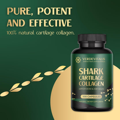 Fish Collagen Peptides Capsules – 100 Capsules | Fish Collagen Peptides | Supports Hair, Skin, Nails, Joints & Bones | Gluten-Free, Non-GMO | Made in USA