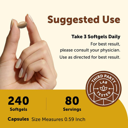 Micro Ingredients Nattokinase 240 Softgels, 200mg (4,000 FU) Per Serving | 7-in-1 Nattokinase Supplement with CoQ10, Bromelain, Turmeric, Ginger, Olive Leaf, & White Willow Bark | Non-GMO