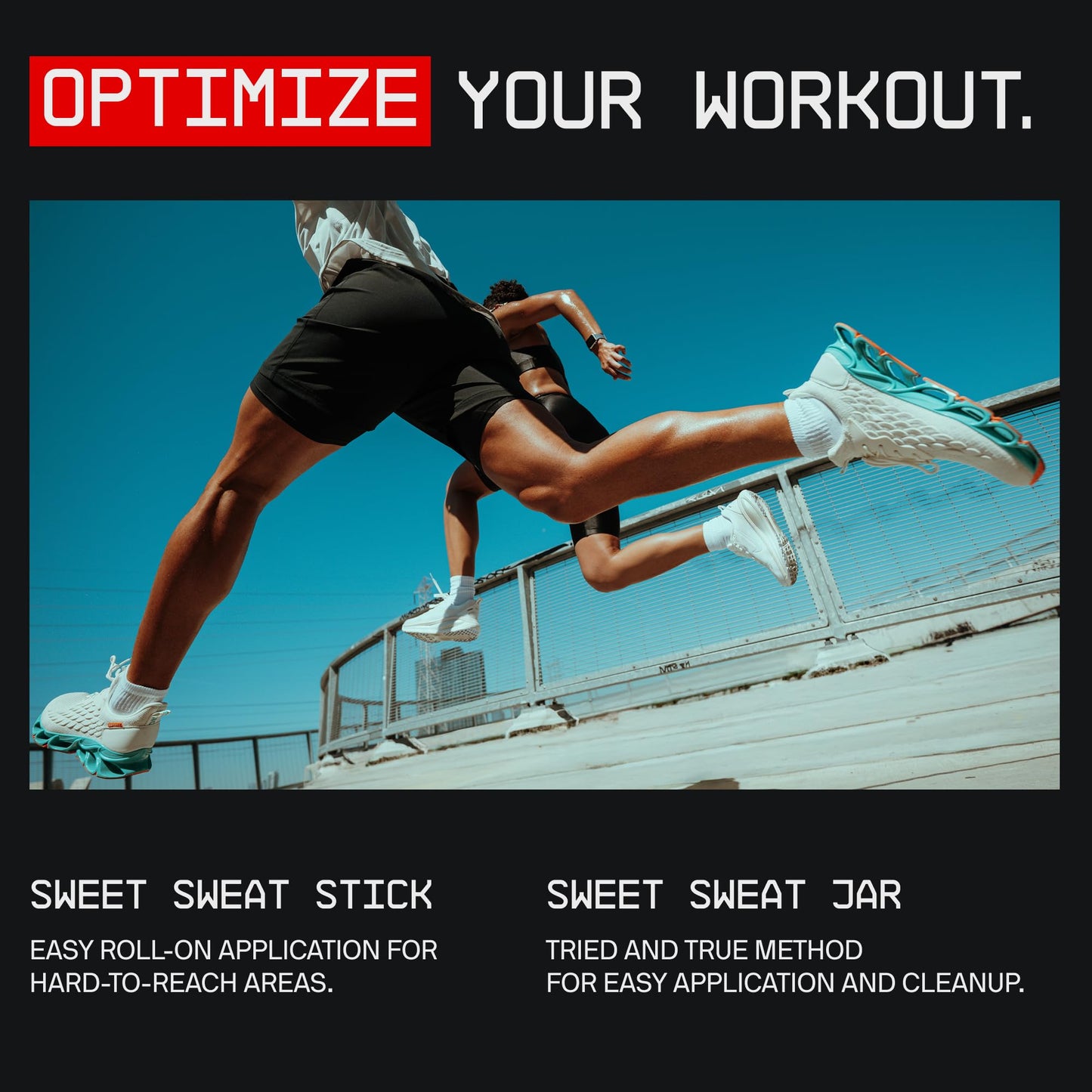 Sports Research Sweet Sweat® Workout Enhancer Gel Thermogenic Exercise Topical Gel for Faster Sweating - 6.4 oz Stick