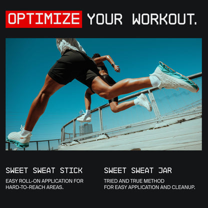 Sports Research Sweet Sweat® Workout Enhancer Gel Thermogenic Exercise Topical Gel for Faster Sweating - 6.4 oz Stick