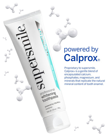 Supersmile Original Mint Whitening Toothpaste, 8 Oz, Whitens 6 Shades