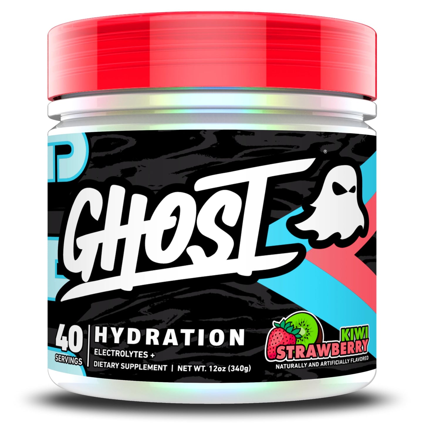 GHOST Hydration Sticks, Electrolyte Powder Packets, Sonic Cherry Limeade - 24 Sugar Free Instant Electrolyte Drink Mix - Caffeine-Free Daily Hydration & Immune Support with Clean Formula
