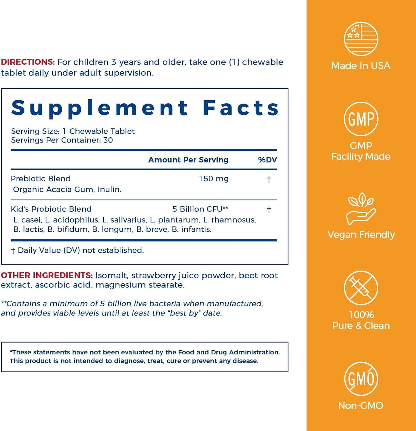 NewRhythm Probiotics 50 Billion CFU 20 Strains, 60 Veggie Capsules and Kids Probiotic Chewables, 5 Billion CFU 10 Strains