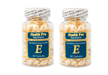 Vitamin E Topical Skin Oil Capsules, Royal Jelly, 2-Pack