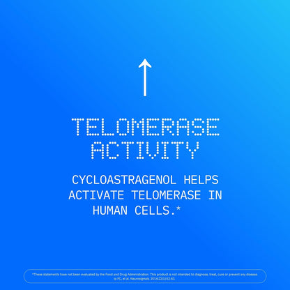 ProHealth Cycloastragenol Supplement, 10 mg per Serving | Science-Backed to Support Telomere Length, DNA Structure & Healthy Aging | Third-Party Tested for Purity & Quality