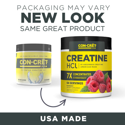 CON-CRET Creatine HCl Powder | Supports Muscle, Cognitive, and Immune Health