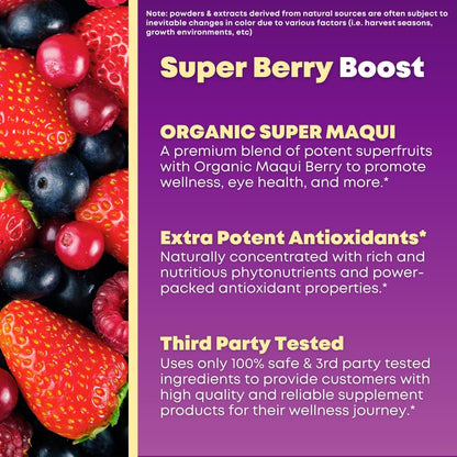 Ultra Metabolism Boost Duo Bundle - Super Maqui Berry & Morosil C3G - Metabolism, Immune, Wellness Support - Non GMO, Gluten Free, Vegan Supplements