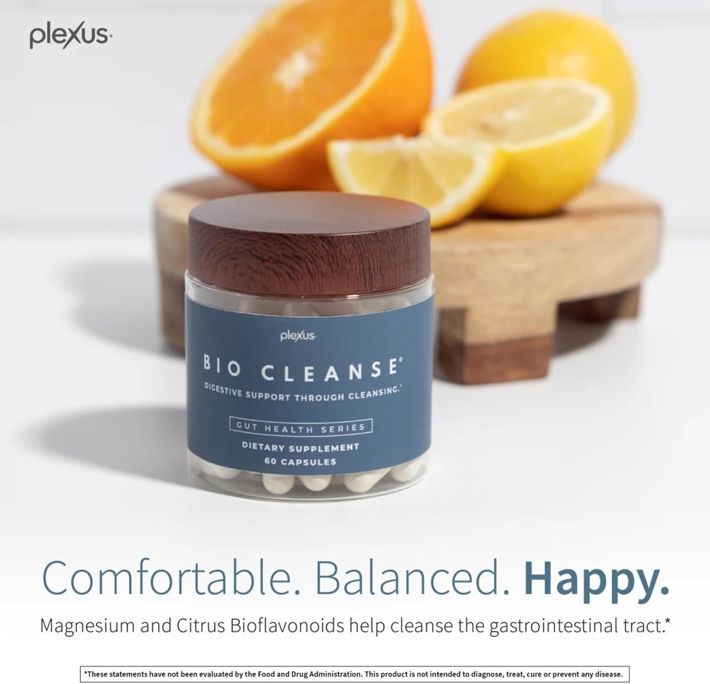 Plexus® Bio Cleanse® 60 ct. | Daily gut health supplement with magnesium for digestive cleansing, regularity, and vitamin C antioxidant support