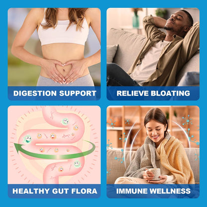 Digestive Enzymes Pro Max 1000mg, 25-in-1 with Apple Cider Vinegar, Probiotics, Prebiotics, Postbiotics, Bromelain, Papain, Lactase, Gentian, Artichoke, Ginger for Digestion, Bloating & Gut, 120 Caps