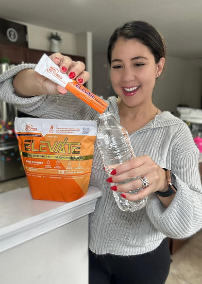 MCT & BHB Exogenous Ketones Drink Mix Packets - Real Ketones Elevate Keto Electrolytes
