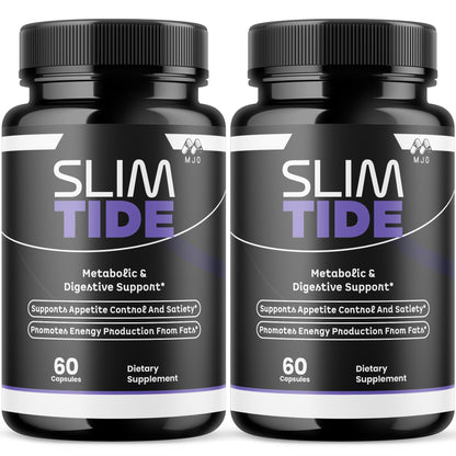 Slim Tide Weight Loss Capsules, Official SlimTide Supplement - 60 Capsules