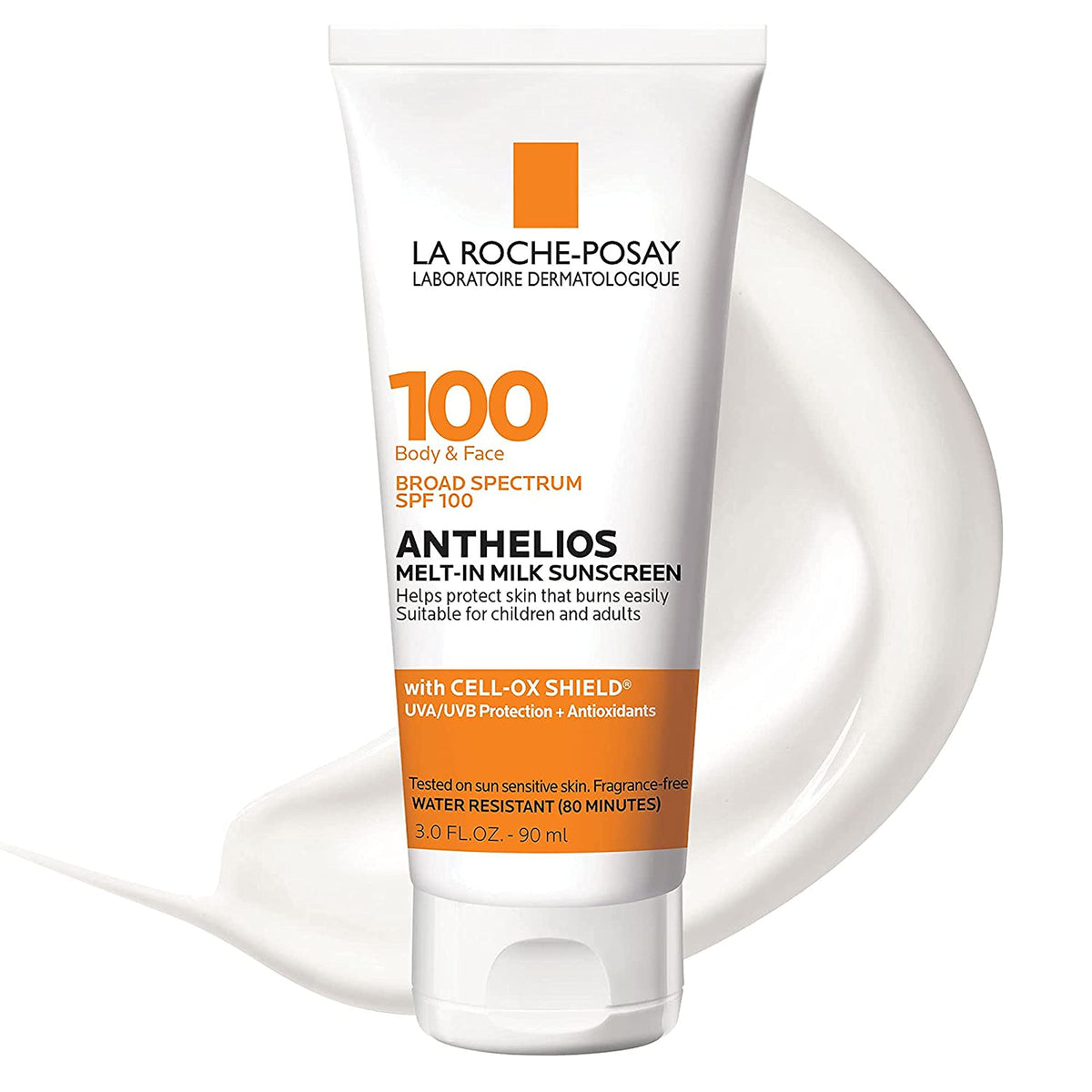 La Roche-Posay Anthelios Melt-in Milk Body & Face Sunscreen Lotion Broad