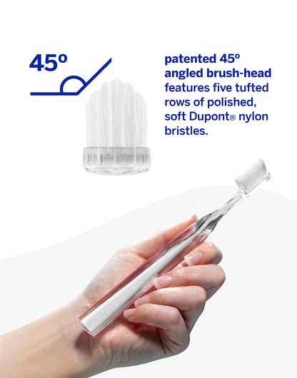 Supersmile Crystal Collection Toothbrush, Pink Diamond, Soft Bristles