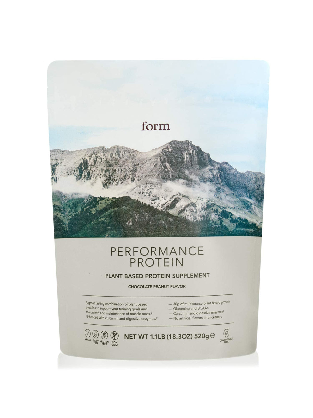 Form Performance Protein - Vegan Protein Powder - 30g of Plant Based Protein 