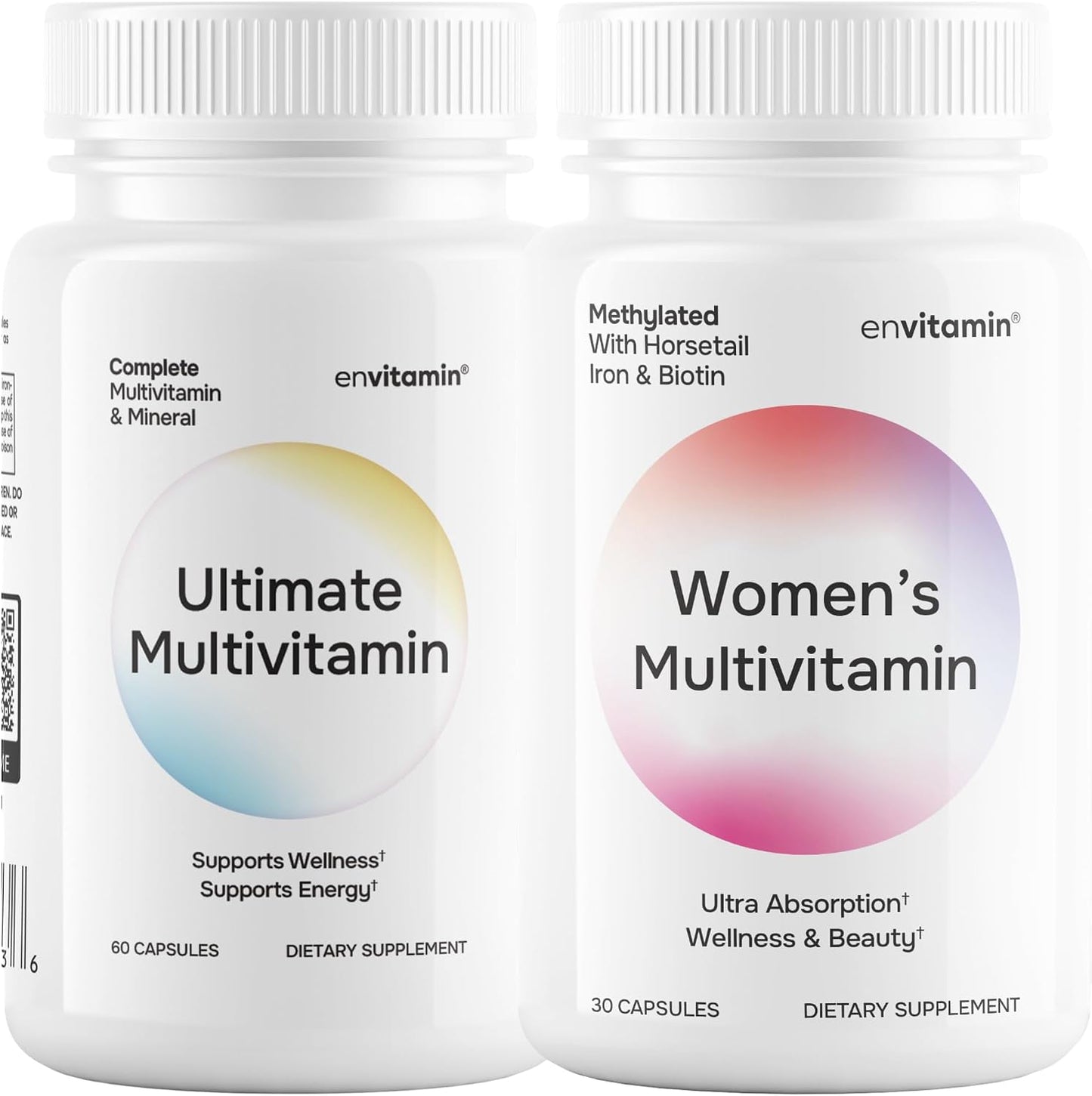 envitamin Women's Multivitamin and Ultimate Multivitamin Bundle (2 Products)
