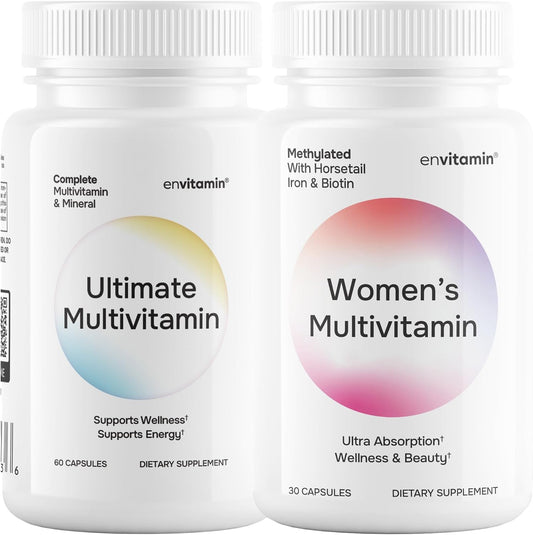 envitamin Women's Multivitamin and Ultimate Multivitamin Bundle (2 Products)