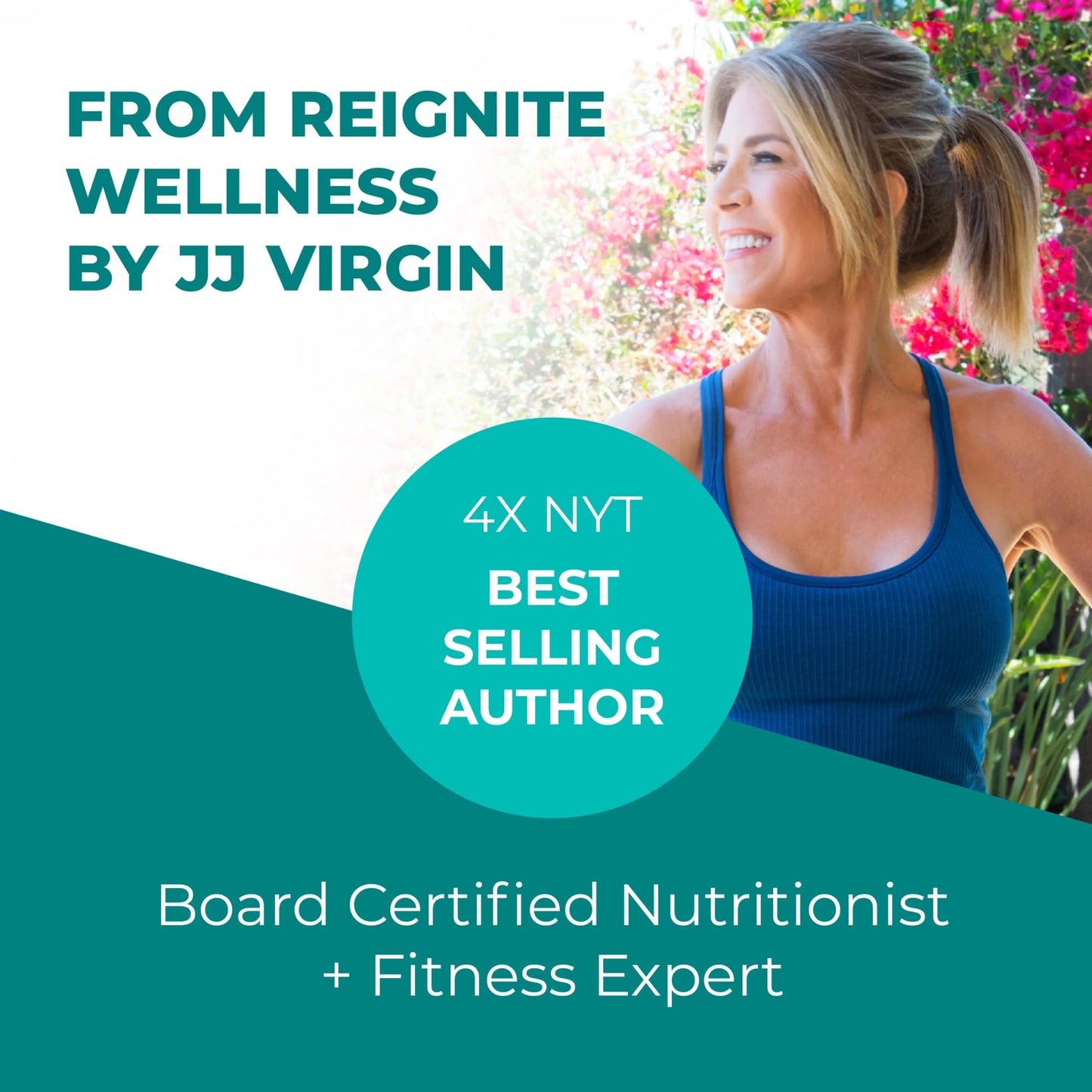 Reignite Wellness by JJ Virgin | SHEatine Powder | Creatine Trifecta for Powerful Aging | Creatine HCL, Taurine & Magnesium Glycinate | Orange Flavor 60 Servings