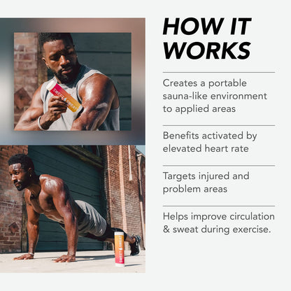 Sweet Sweat Workout Enhancer Roll-On Gel Stick - Sweat Harder and Faster