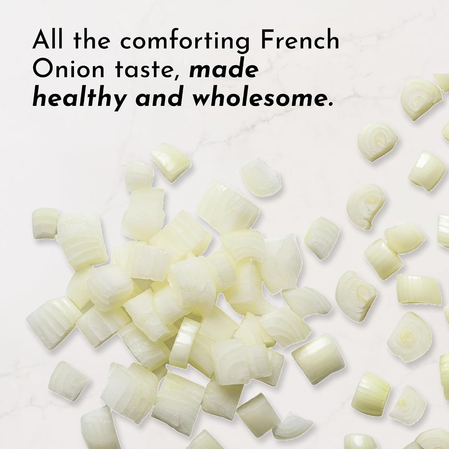Just Ingredients French Onion Soup Mix Powder - 20 Servings, 9g Protein, Bone Broth, Gut Health