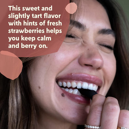 PYM Berry Mood Chews (20 Count) | Stress & Mood Support Supplement