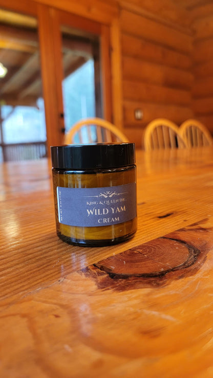 Natural Organic Wild Yam Cream Menopause Relief Hormonal Balance Formula 100g Progesterone Women's