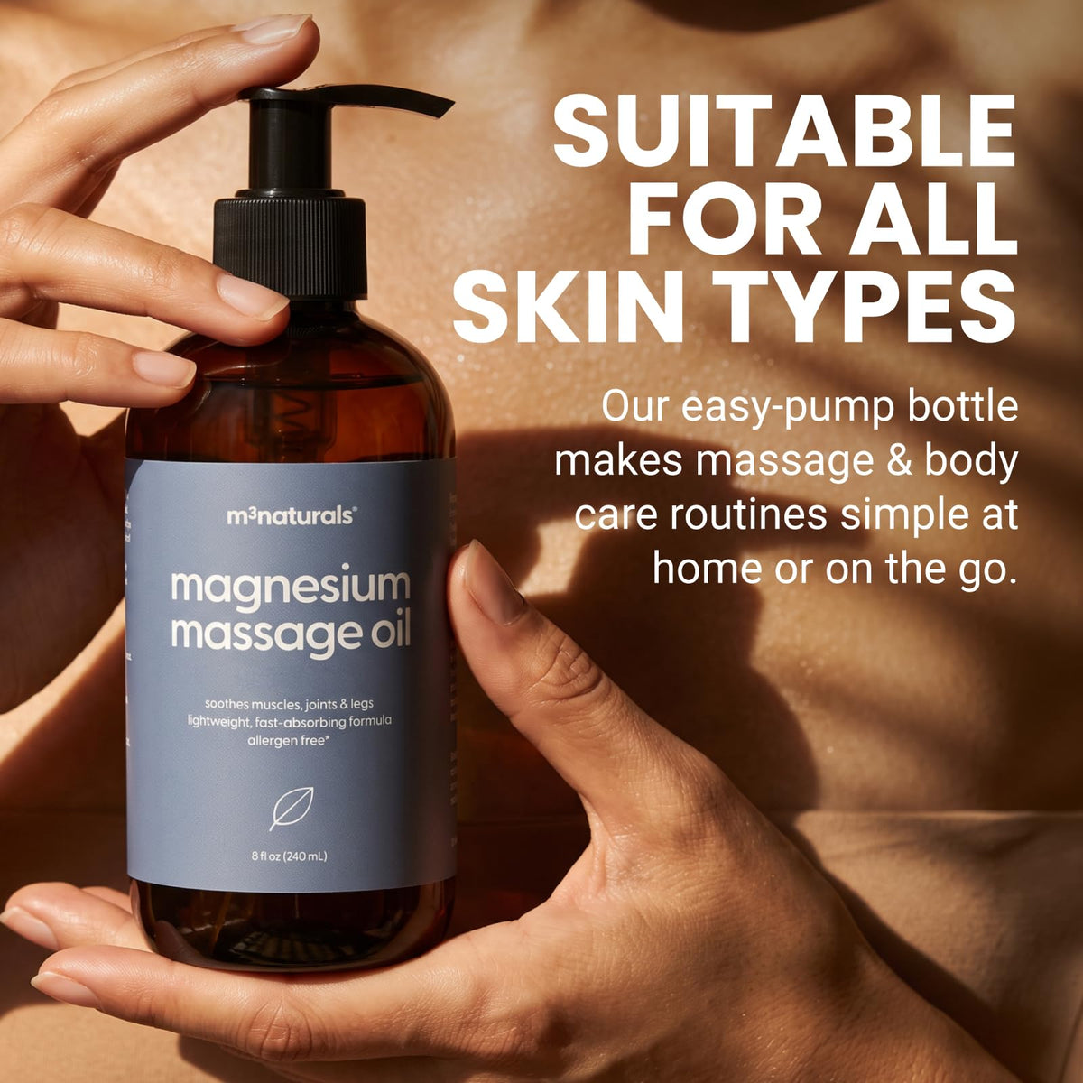 Anti Cellulite Massage Oil for Massage Therapy with Collagen (8 Fl Oz)