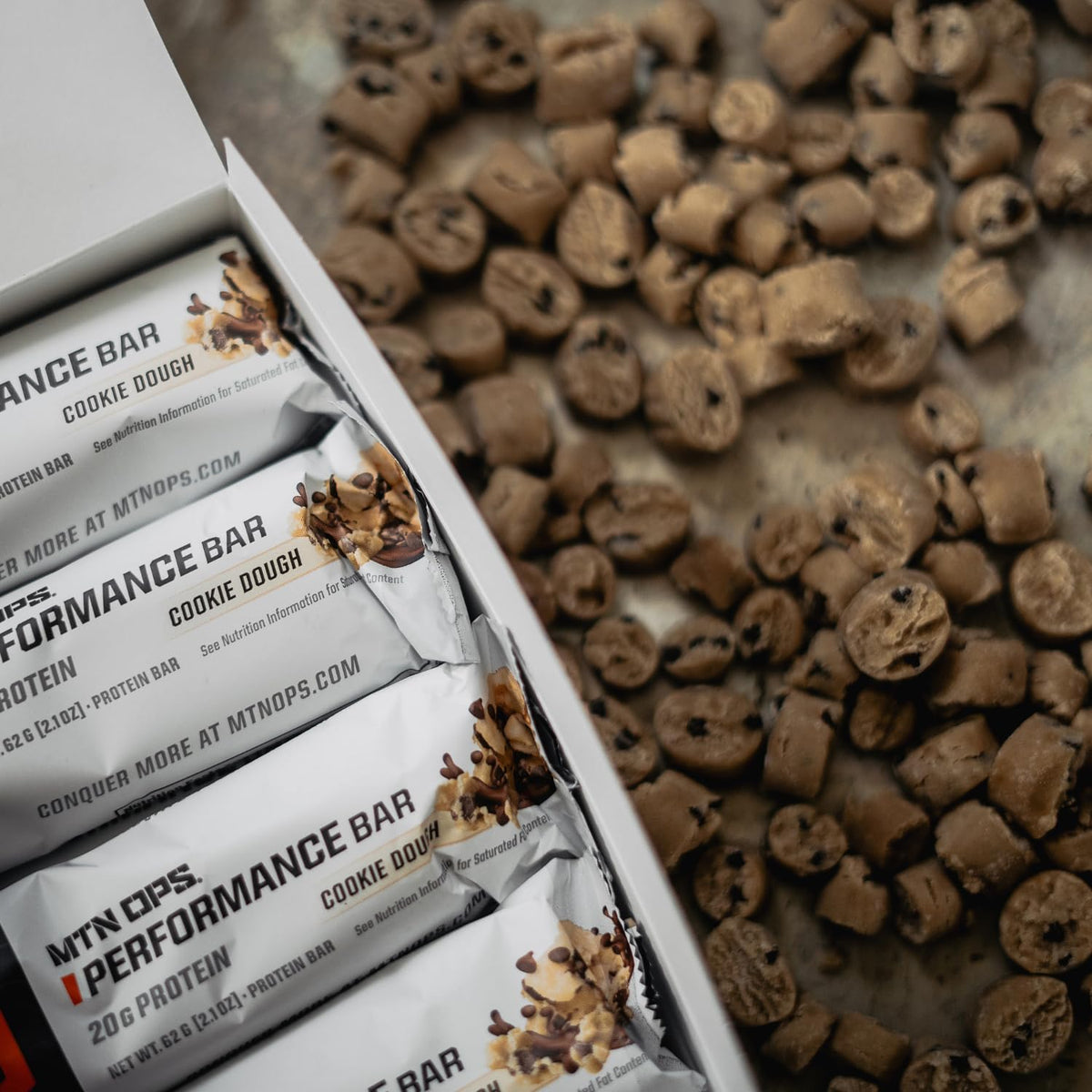 MTN OPS Performance High Protein Bars, Caramel Crunch
