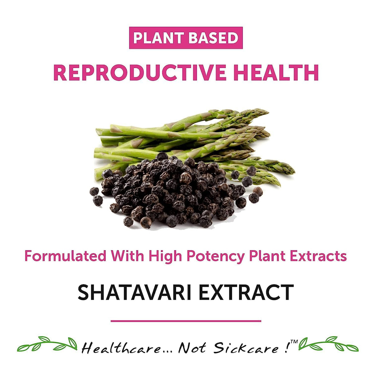 Sheltr Organic Shatavari Biopiperine | Women Health | Lactation Support Immunity Booster Menopause