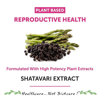 Sheltr Organic Shatavari Biopiperine | Women Health | Lactation Support Immunity Booster Menopause
