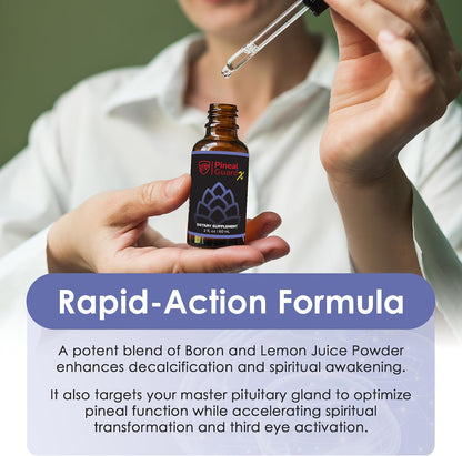 Pineal Guard X, Pineal Gland Supplement - Brain Support, Focus, and Memory | Liquid Dropper for the Brain, Activate, and Protect Your Pineal Gland, Third Eye Awakening