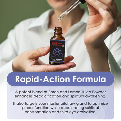 Pineal Guard X, Pineal Gland Supplement - Brain Support, Focus, and Memory | Liquid Dropper for the Brain, Activate, and Protect Your Pineal Gland, Third Eye Awakening