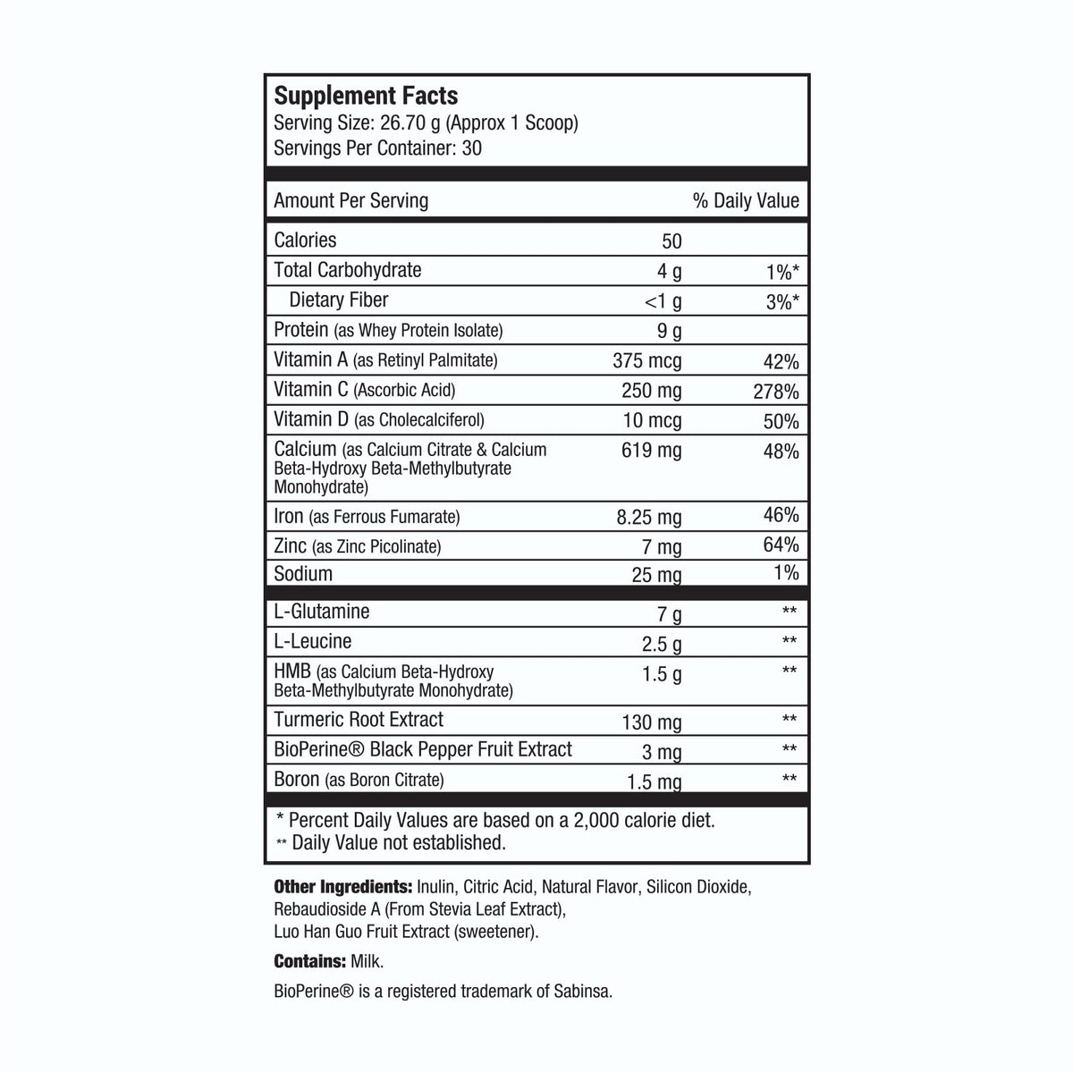 MEND Repair & Recover Citrus Protein Powder - Support Healing for Bones, Wounds