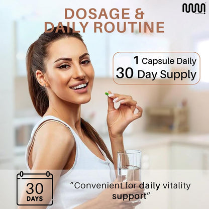 MasterMedi Shilajit 500mg – Himalayan Extract Standardized to Fulvic Acid – Energy, Stamina & Vitality Support – 30 Vegan Capsules – Non-GMO, Gluten-Free, No Fillers